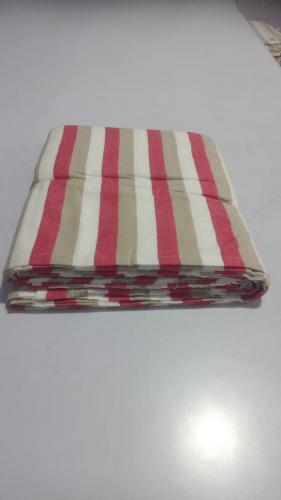 BEDSHEET STRIPE 90X108 2 PILLOW COVER
